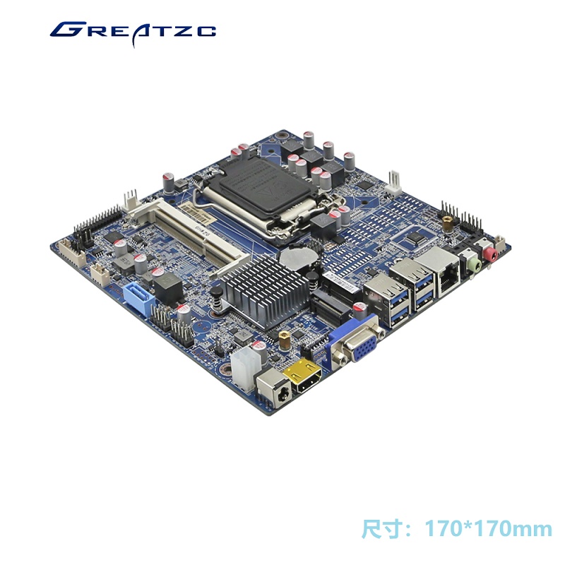 Mini ITX一体机丝瓜污视频APP 迷你PC丝瓜污视频APP INTEL H310芯片组 支持9、8、7、6代CPU